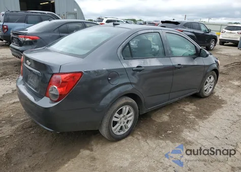 2012 Chevrolet Sonic Ls z USA, uszkodzony, nr VIN 1G1JA5SH3C4199505